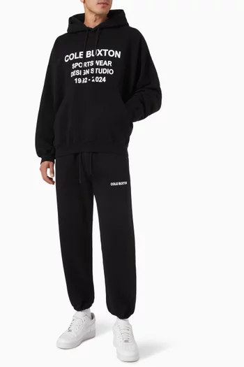 Design Studio Hoodie in Cotton-fleece
