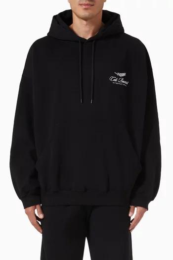 International Hoodie in Cotton-fleece