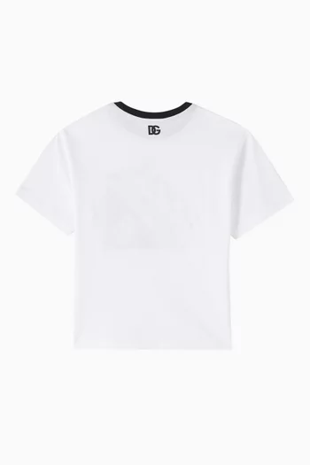 Logo-print T-shirt in Cotton