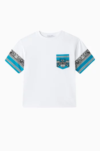 Printed Logo T-shirt in Cotton