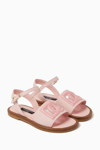 صندل بسير حول الكاحل جلد