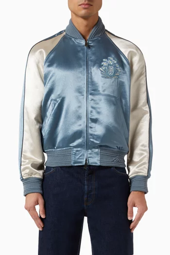 EKD Bomber jacket in Satin