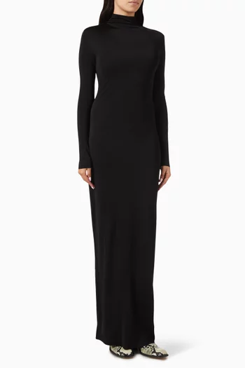 Norla Maxi Dress in Viscose-jersey