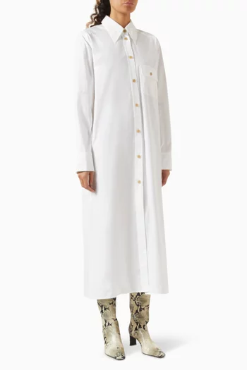 Wyatt Midi Dress in Cotton