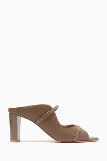 Norah 70 Mule Sandals in Nappa Leather
