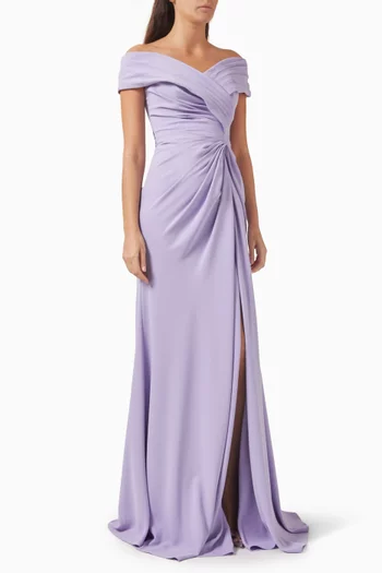 Off-shoulder Gown
