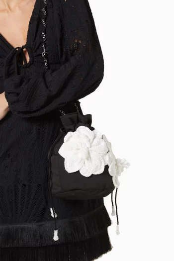 x PatBO Cara Floral Bucket Bag in Fabric