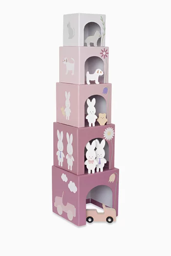 Stacking Bunny Family