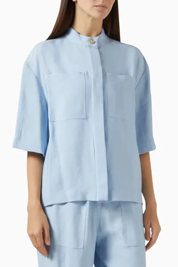 Balisia Blouse in Soft-twill