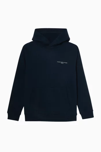 Mini Logo Hoodie in Cotton-blend