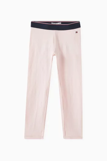 Stripe Logo Leggings