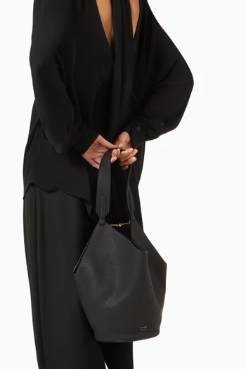 Small Lotus Tote in Calf Leather