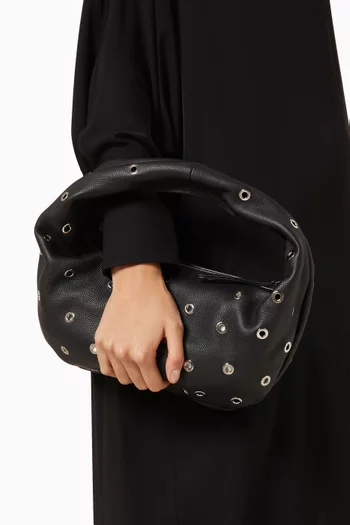 Medium Olivia Hobo Shoulder Bag in Calf Leather