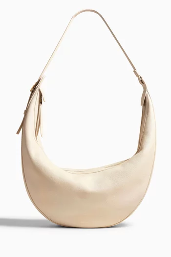 Augustina Hobo Shoulder Bag in Calf Leather