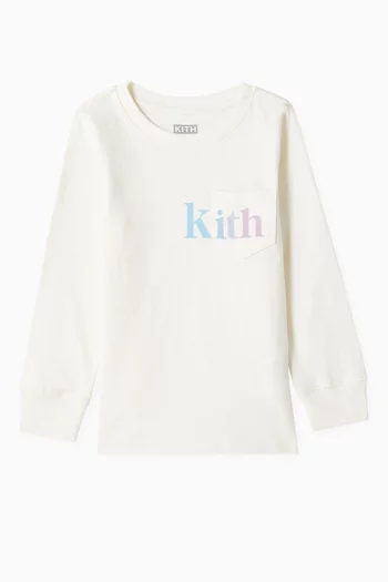 Quinn Long-sleeved T-shirt in Cotton