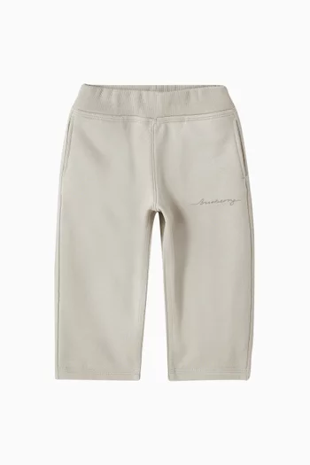 Jackson Logo Sweatpants in Cotton