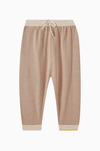 Knit Sweatpants in Organic Silk-cotton