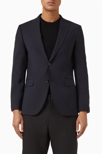 Jeckson Regular-fit Suit Jacket in Wool