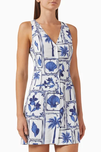 Sylvie Mini Dress in Viscose-blend
