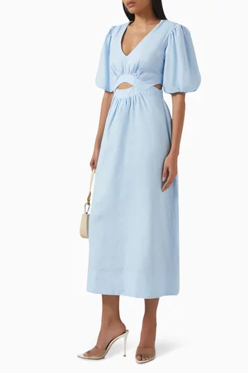 Pandora Cut-out Midi Dress