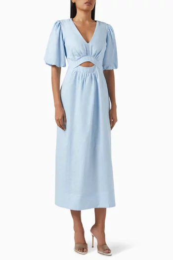 Pandora Cut-out Midi Dress