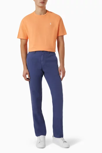 x Wimbledon T-shirt in Sueded Cotton Jersey