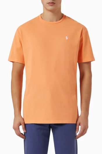x Wimbledon T-shirt in Sueded Cotton Jersey