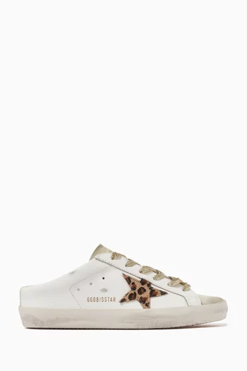 Super-Star Sabot Sneakers in Leather