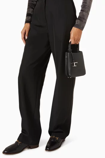 حقيبة مايكرو بيد علوية جلد