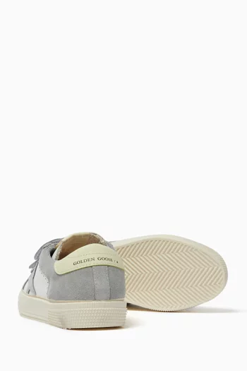 May School Sneakers in Leather & Suede