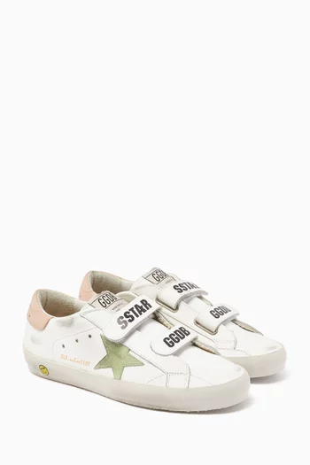 Old School Low-top Sneakers in Leather