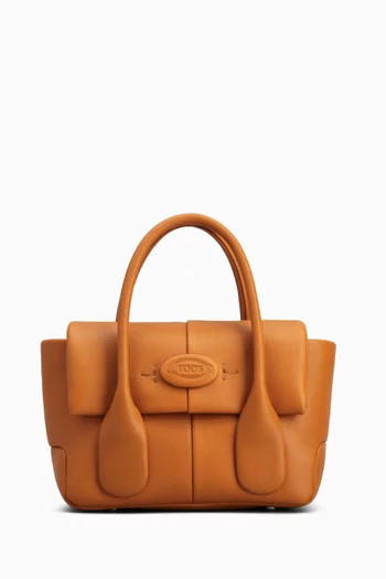 Mini Di Top-handle Bag in Leather