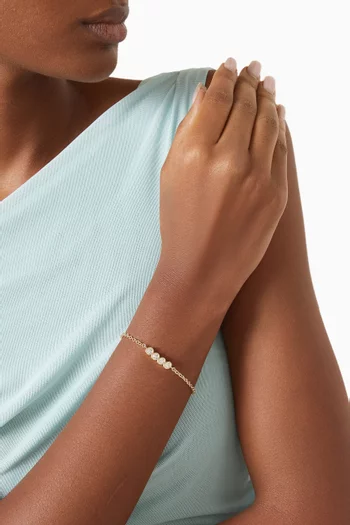 Stan Bracelet in 18kt Gold-plated Metal