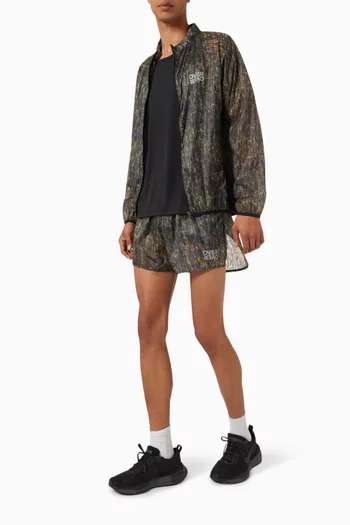 Logo Track Shorts in Nylon