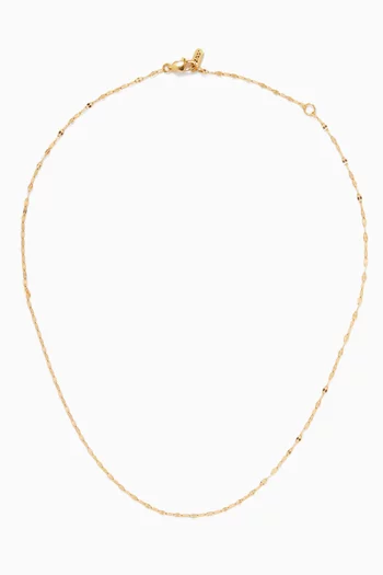 Capri Choker Necklace in Gold-plated Steel