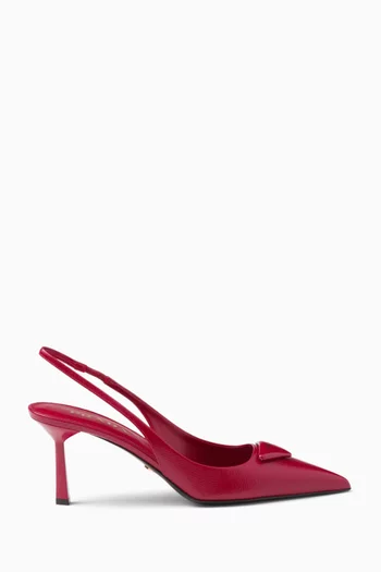 Prada logo heels top