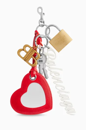 Paloma Keychain in Metal
