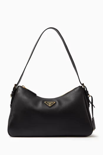 Medium Aimée Shoulder Bag in Leather