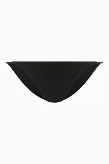 Crystal-logo Bikini Briefs in Nylon