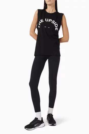 Muscle Tank Top in Organic Cotton Jersey