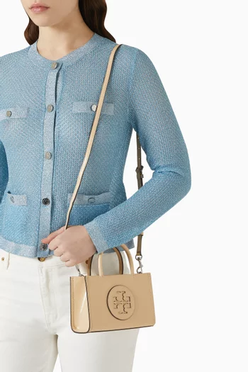 Mini Ella Bio Tote Bag in Patent BioFabbrica Bio-Tex™