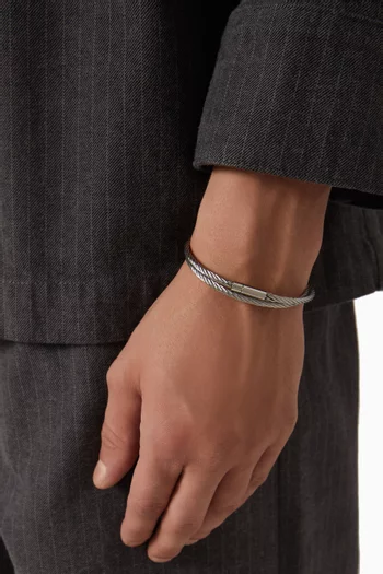 Giacomo Double Bracelet in Stainless Steel