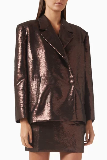 Tina Sequin-embellished Blazer