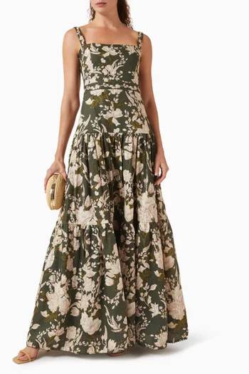 Lima Maxi Gardenia in Linen