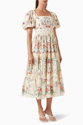 Alga Mosqueta Dress in Cotton