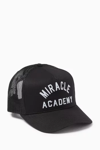 Miracle Academy Trucker Cap in Cotton