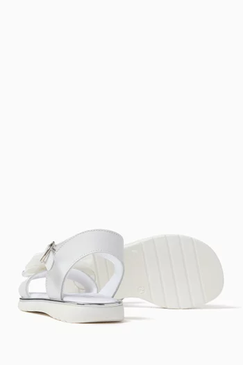 Bow-embellished Sandals