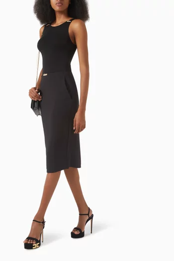 Jewel Detail Bodysuit in Jersey