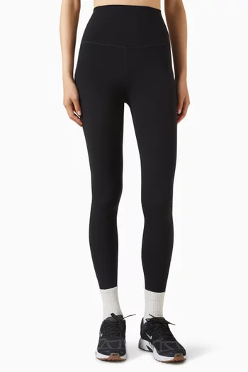 لغينغز بخصر مرتفع وطول 7/8‏ بوصة خفيف الوزن