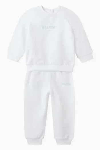 Logo Relaxed-fit Sweatpants in Cotton